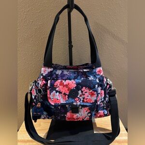 Kipling Felix Floral Nylon Satchel